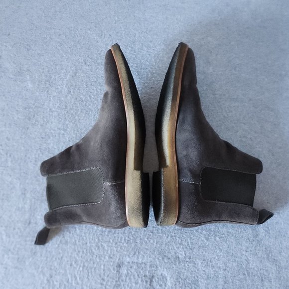 EUC New Republic Mark McNairy Suede Sonoma Chelsea Boots Crepe Sole Brown main image 5